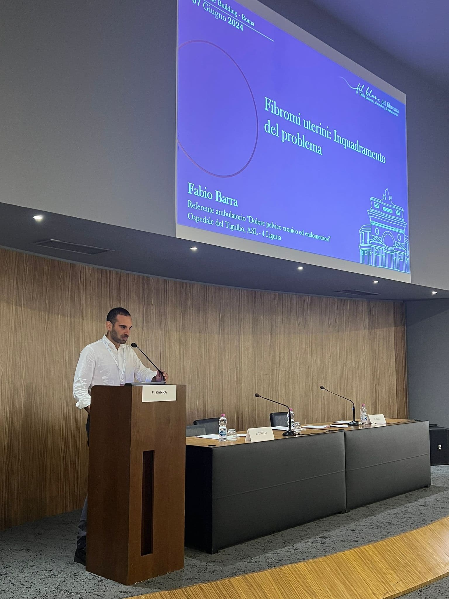 Dr. Fabio Barra - Presentazione a congresso